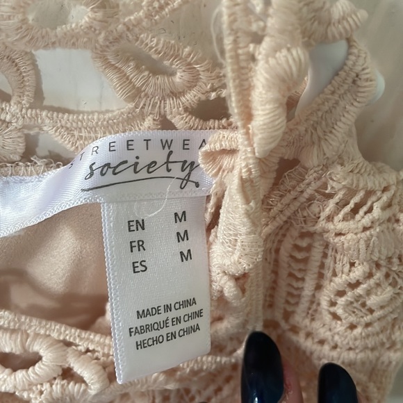 Charlotte Russe romper with attached skirt - Picture 2 of 4